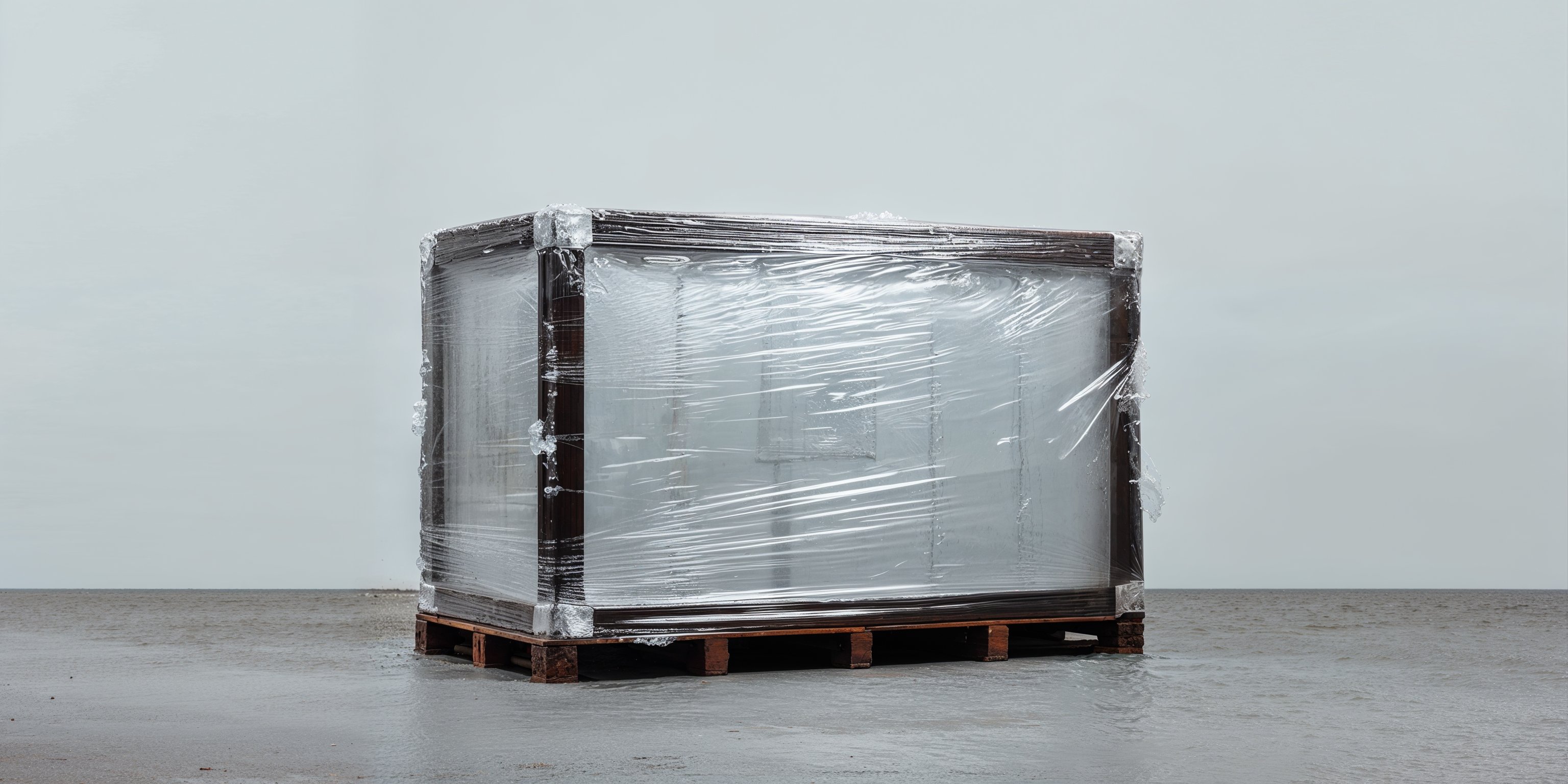 Art handlers installing museum painting with protective gloves